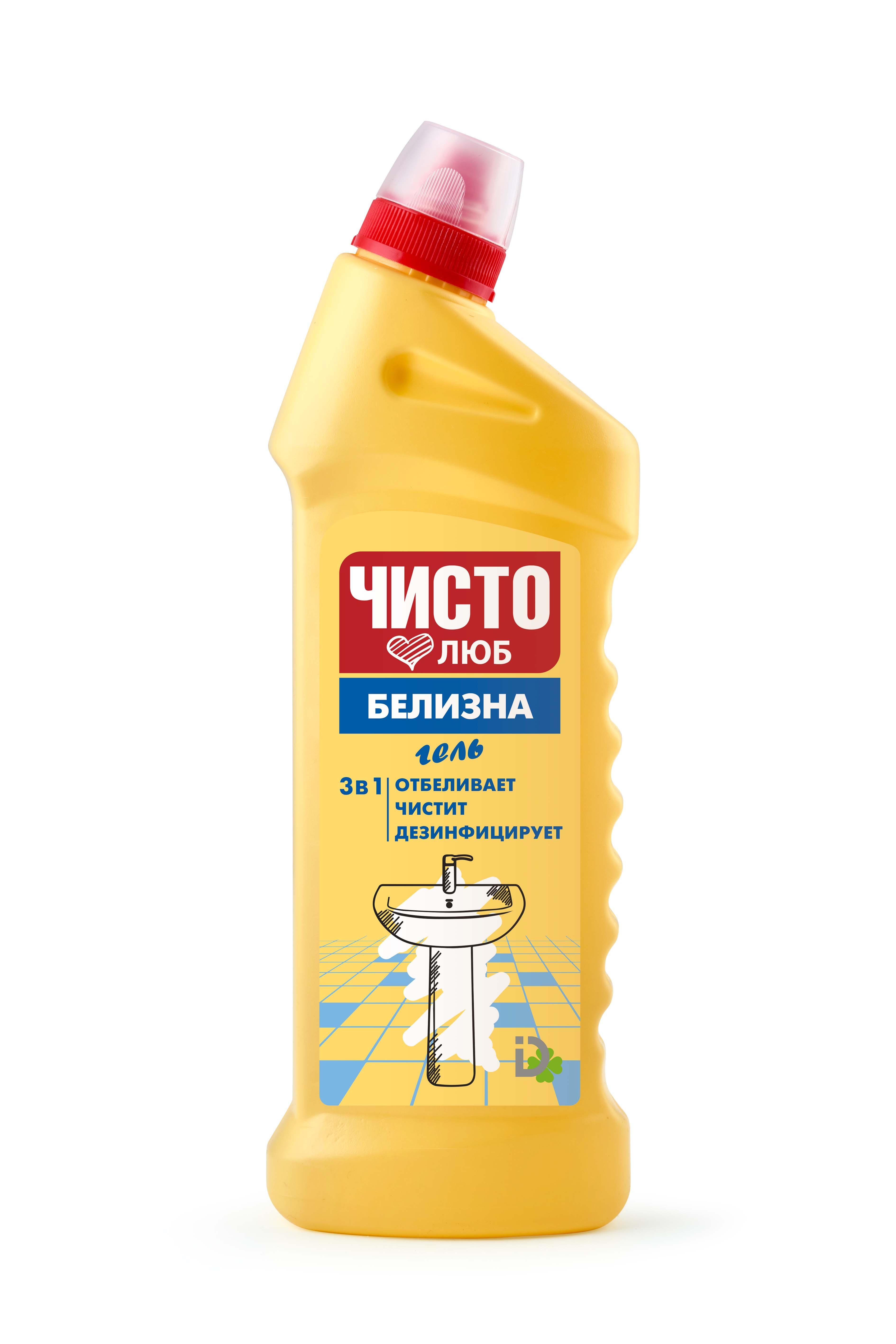 Белизна гель Чистолюб, 750 гр., ПЭТ
