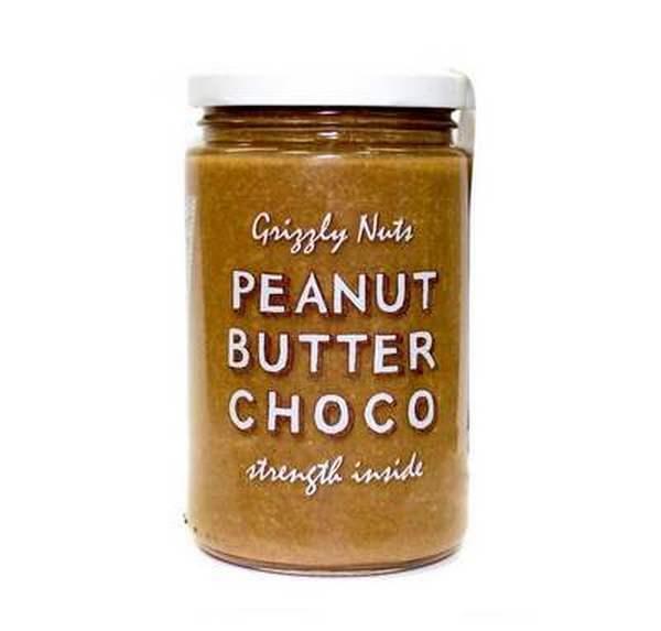 Арахисовая паста шоколадная Chocolate, Grizzly Nuts , 370 г., стекло