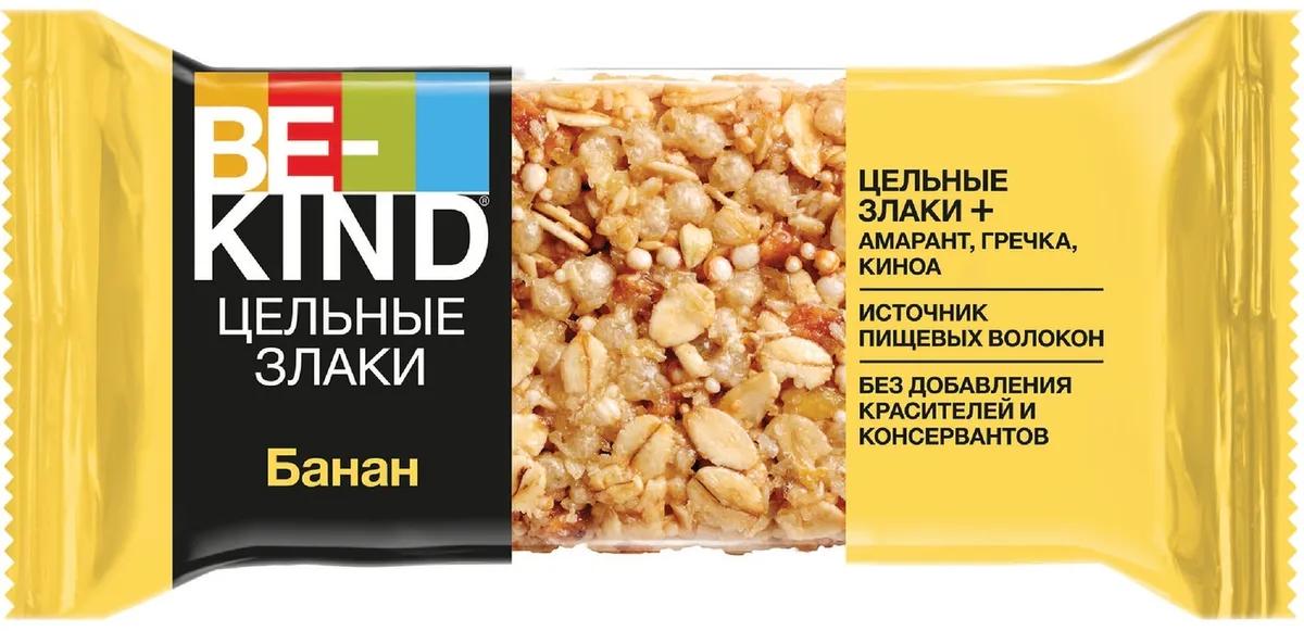Батончик BE-KIND злаковый банан 30 гр., флоу-пак