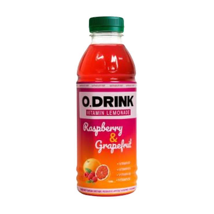 Напиток витаминизированный O.DRINK Kenko! малина грейпфрут Россия 500 мл., ПЭТ