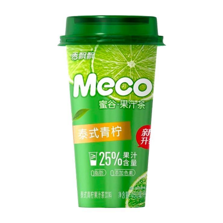 Чай холодный Meco фруктовый вкус тайский лайм 400 мл., стакан