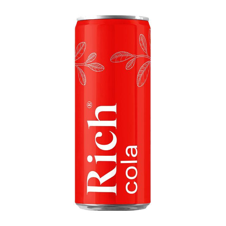 Напиток газированный Rich Кола 330 мл., ж/б