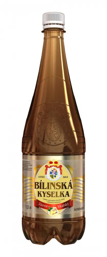 Вода негазированная Bilinska Kyselka минеральная имбирь 1 л., ПЭТ