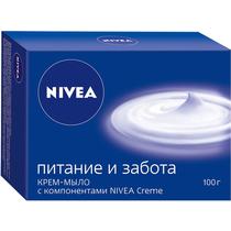 Крем-мыло Nivea Питание и забота 100 гр., картон