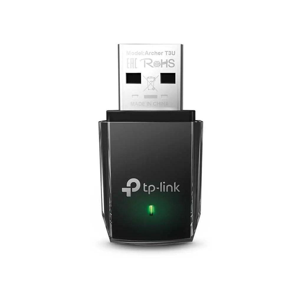 Адаптер Wi-Fi TP-LINK Archer T3U, USB 3.0, 2,4 + 5 ГГц 802.11ac, 400 + 867 Мбит