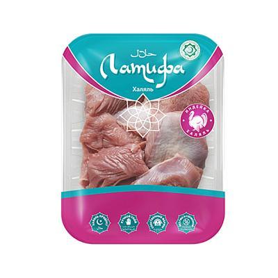 Филе индейки Латифа голень охлажденное халяль 450 гр., пакет