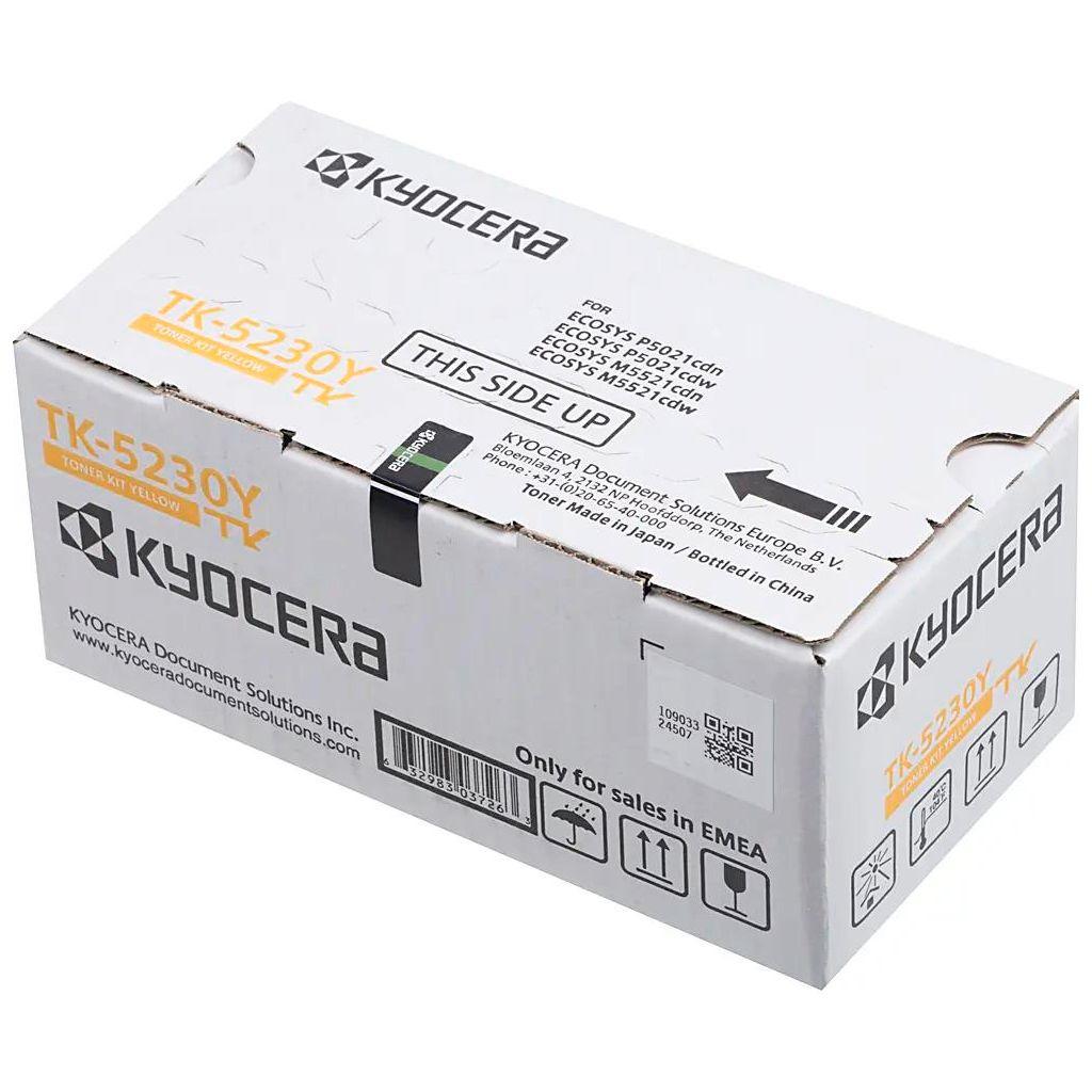 Картридж Kyocera TK-5230Y, желтый / 1T02R9ANL0