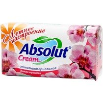 Крем-мыло Absolut Nature Дикая орхидея антибактериальное 90 гр., бумага