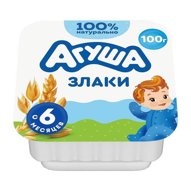 Творожок Агуша злаки 3,9% злаки 100 гр., пластик