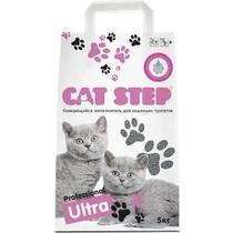 Наполнитель для кошачьего туалета Cat Step, 5 кг., пластиковый пакет