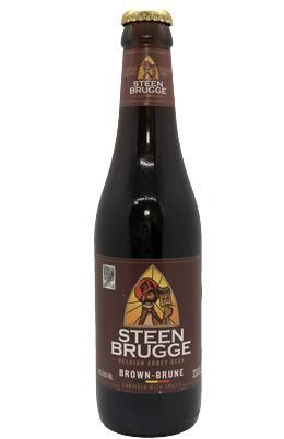 Пиво Steenbrugge Brown темное алк 6.5% 330 мл., стекло