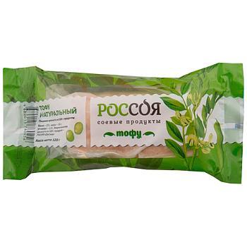 Продукт соевый тофу Россоя натуральный 10% 120 гр., флоу-пак