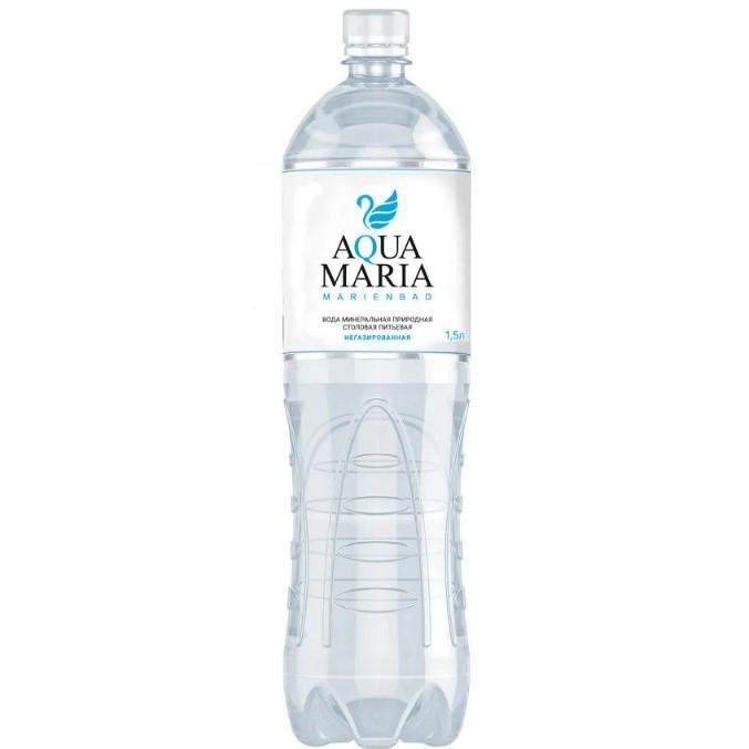 Вода негазированная Aqua Maria минеральная природная столовая 1,5 л., ПЭТ