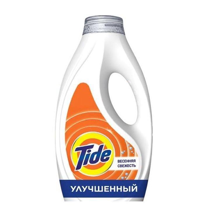 Гель для стирки белья Tide весенняя свежесть 12 стирок 780 мл., ПЭТ