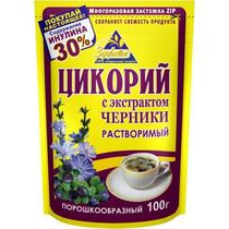Цикорий Здоровье С экстрактом черники 100 гр., дой-пак
