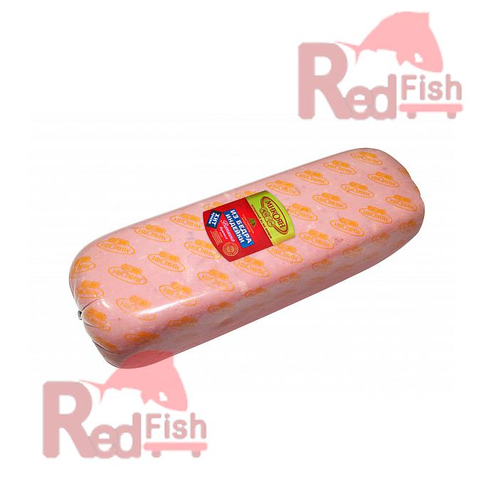 Ветчина Микоян из индейки вареная 4 кг., картон