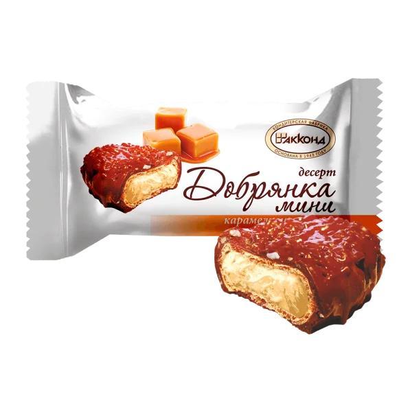 Десерт Акконд Добрянка мини карамелизованное молоко, 3 кг., картон