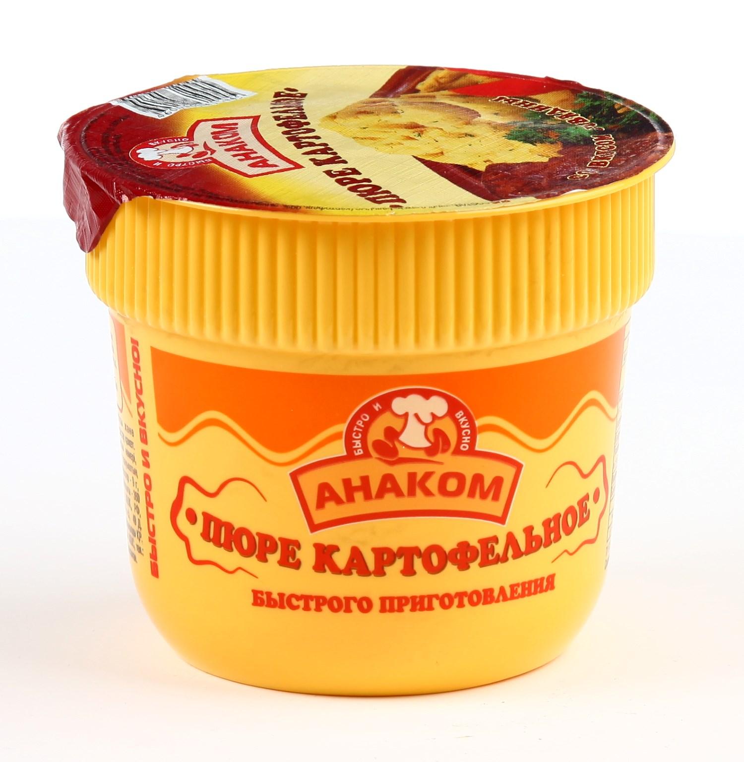 Пюре быстрого приготовления Анаком Картофельное со вкусом говядины