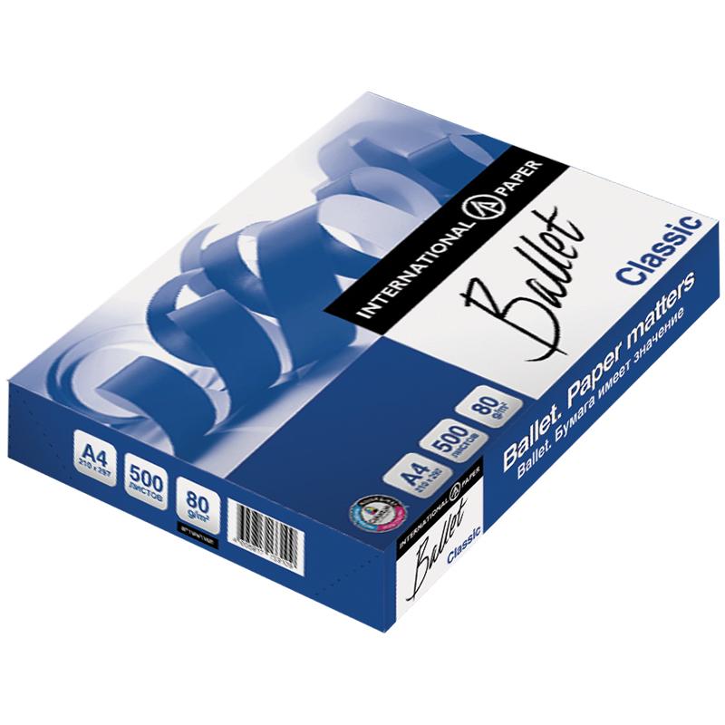 Бумага для печати Ballet Classic А4 80 г/м² 500 л.