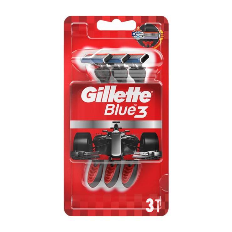 Бритвы Gillette Blue Nitro одноразовые 3 штуки, блистер