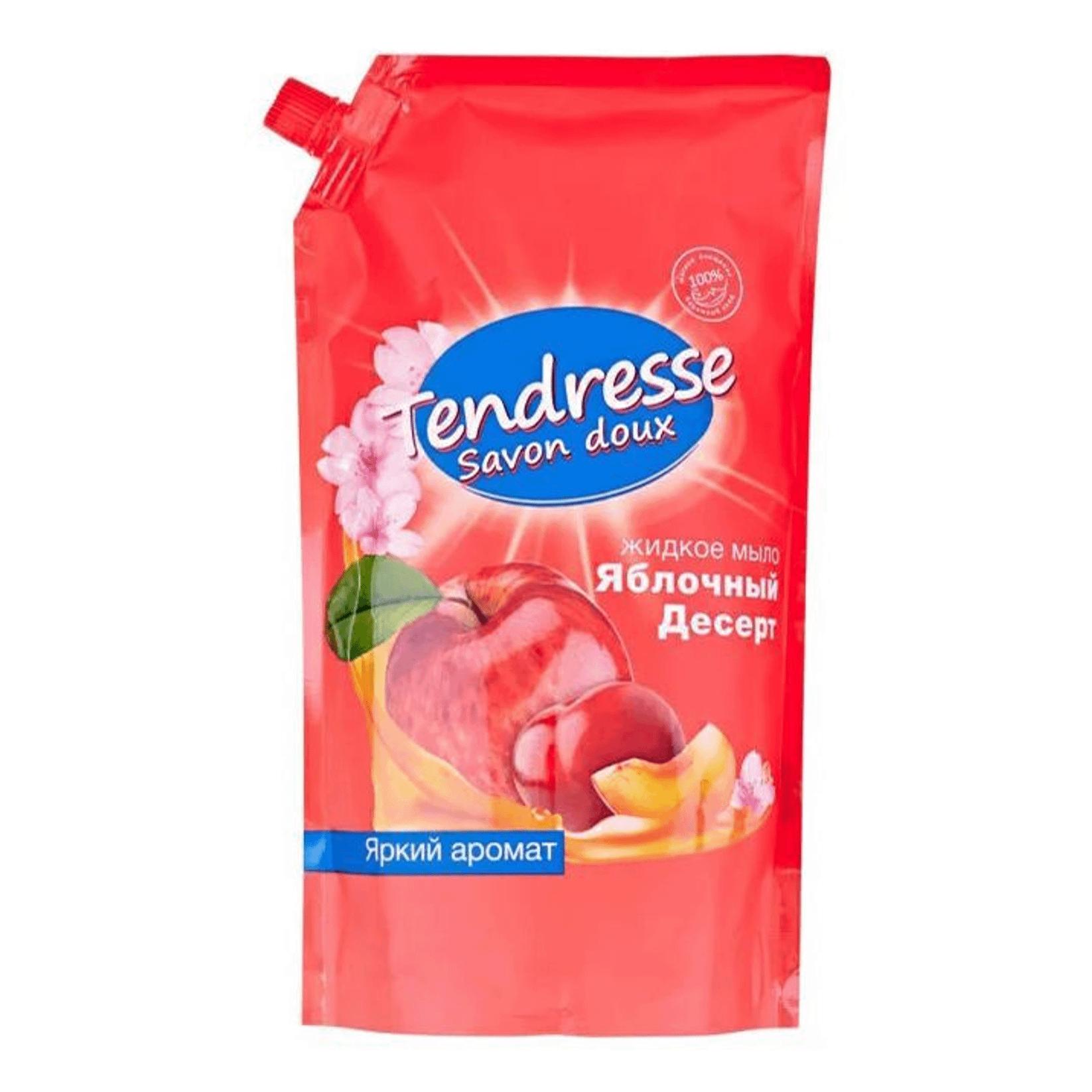 Мыло жидкое Tendresse Яблочный десерт 1 л., дой-пак с дозатором