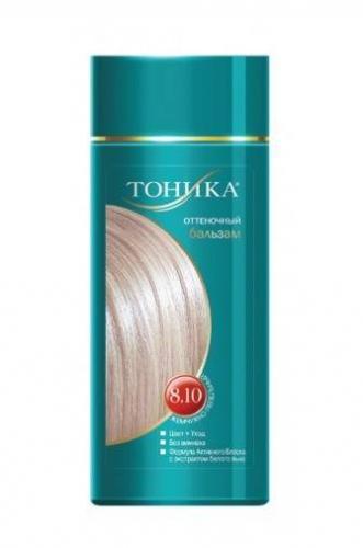Бальзам для волос Тоника оттеночный тон 8.10 жемчужно пепельный 150 мл., флакон