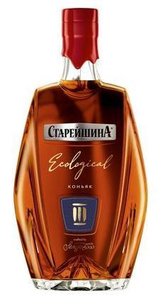 Коньяк российский Старейшина 3 года 40% Россия, СВКЗ 1 л., стекло