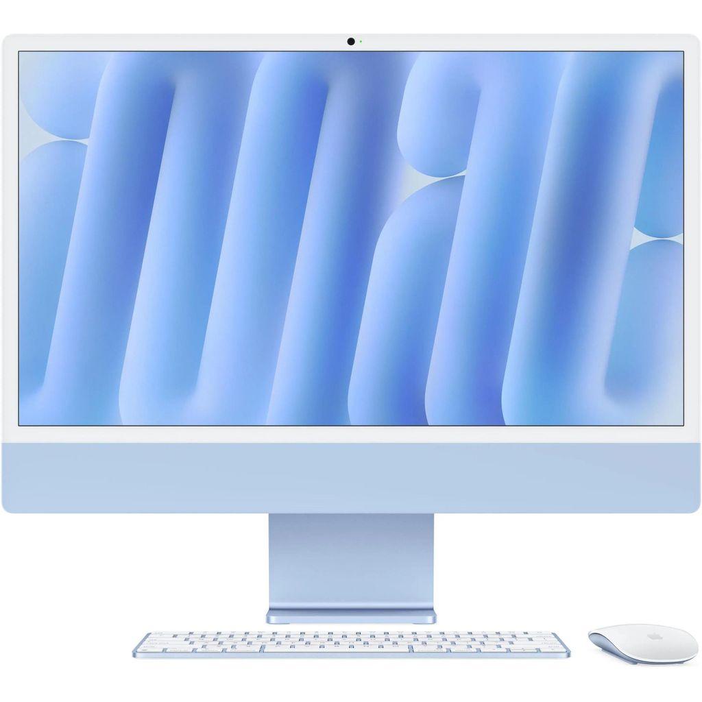 24" Моноблок Apple iMac A3247 4.5K, Apple M4 8 core, 16ГБ 256ГБ SSD, macOS синий [mwuf3zp/a]