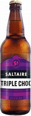 Пиво темное фильтрованное Saltaire Triple Choc Chocolate Stout 4,8% 500 мл., стекло