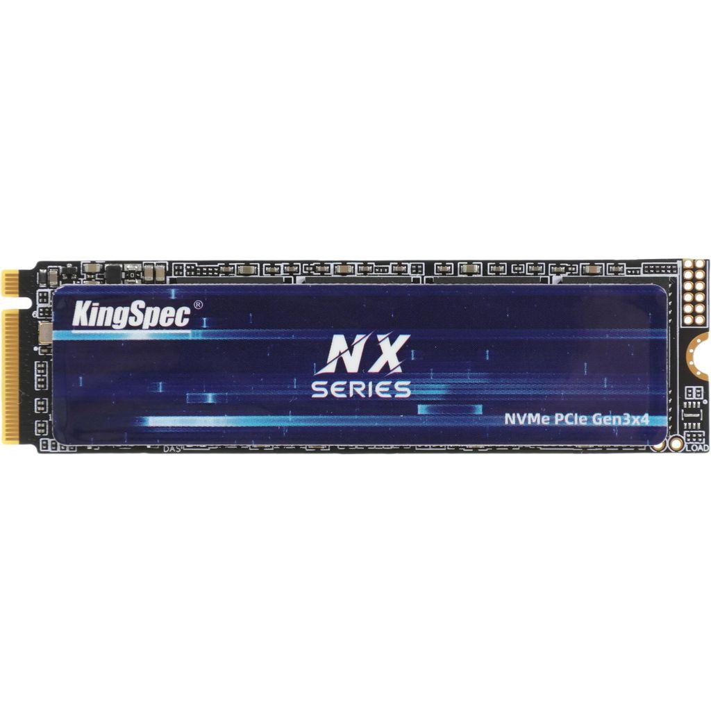 SSD накопитель 256ГБ KINGSPEC NX-256 M.2 2280, PCIe 3.0 x4, NVMe, M.2