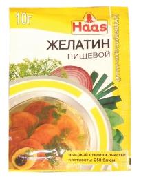 Желатин Haas пищевой 10 гр., саше
