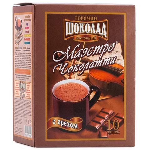 Горячий шоколад Маэстро Чоколатти молочный с орехом