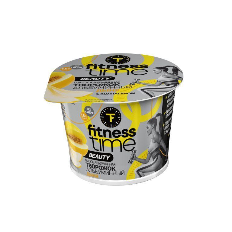 Творожок Fitness Time дыня 1,5% 100 гр., стакан