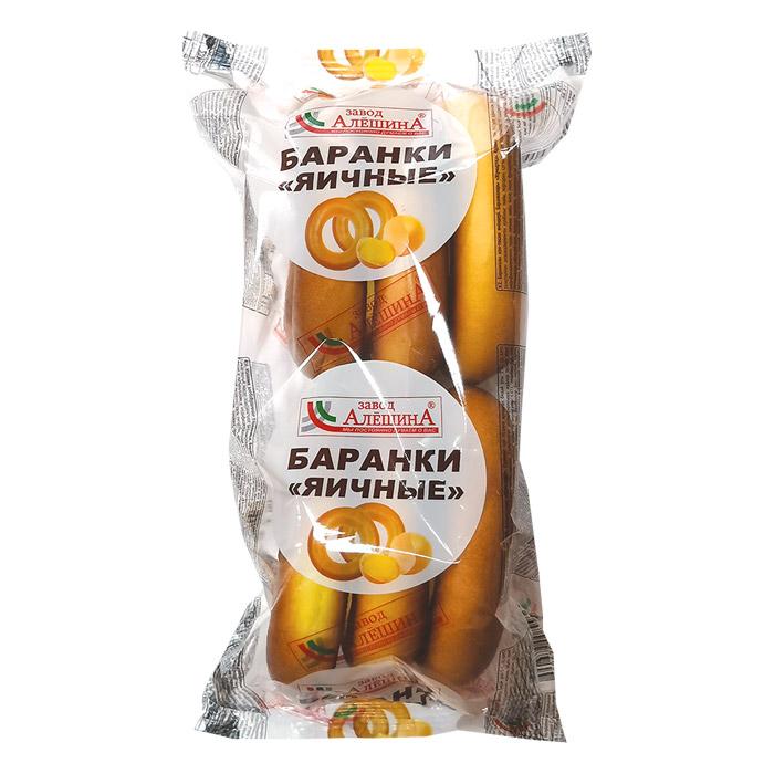 Баранка Завод Алешина Яичная 230 гр., флоу-пак