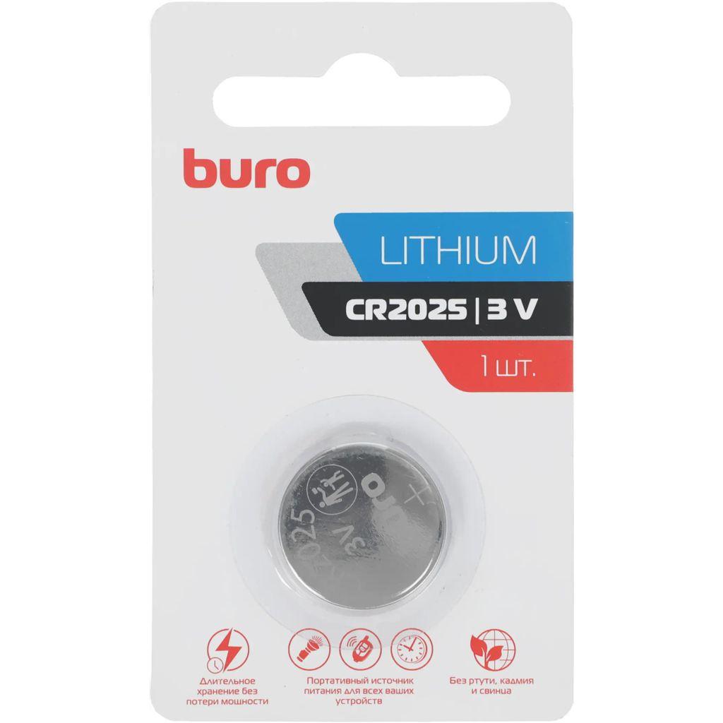 CR2025 Батарейка Buro Lithium 1 шт.