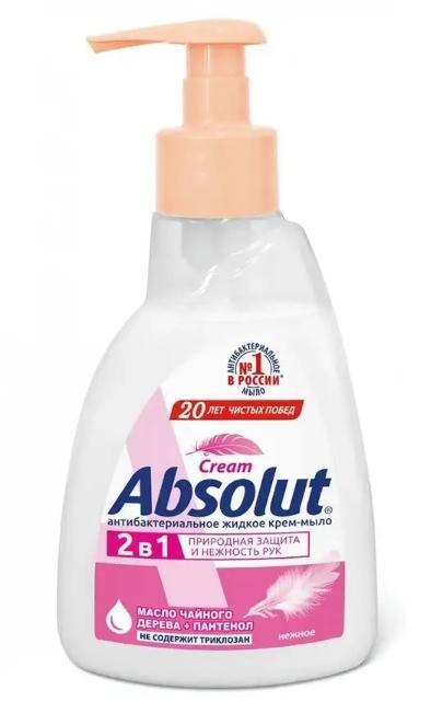 Мыло жидкое Absolut Нежное 500 мл., флакон с дозатором