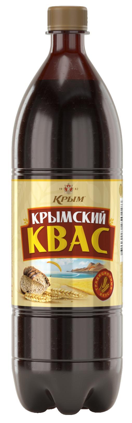 Квас Крым Крымский 1 л., ПЭТ