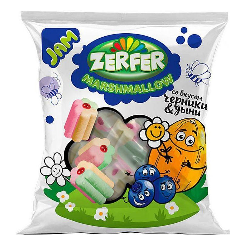Маршмеллоу Zerfer со вкусом черники и дыни 90 гр., флоу-пак