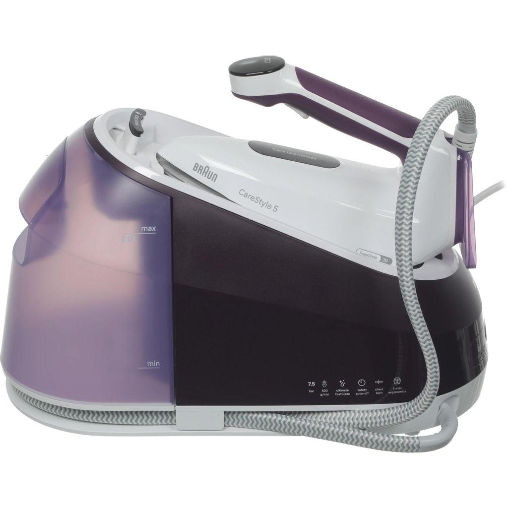 Парогенератор Braun CareStyle 5 IS5247VI, сиреневый / белый