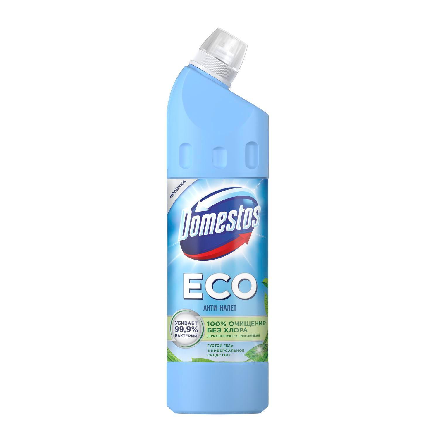 Средство чистящее для унитаза мята, ирис и пачули Domestos, 750 мл., ПЭТ