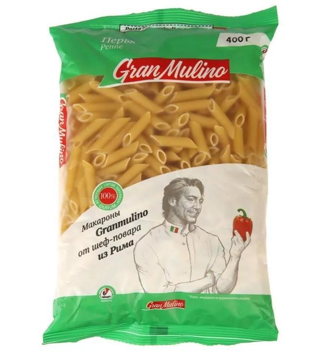 Изделия макаронные Granmulino Перья 400 гр., флоу-пак