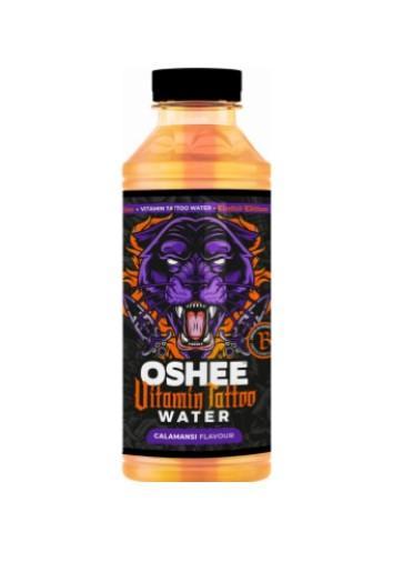 Вода изотоническая Oshee Isotonic Water Tattoo Каламанси витаминизированная 555 мл., ПЭТ