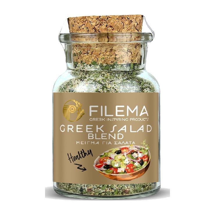 Приправа Filema для Греческого салата 40 гр., стекло