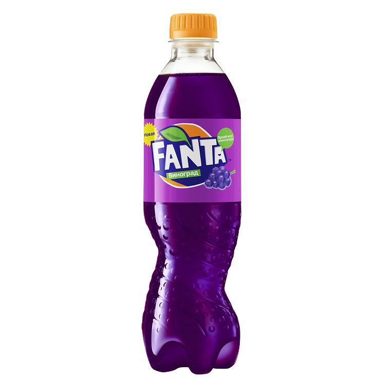 Напиток газированный Fanta виноград Беларусь 500 мл., ПЭТ