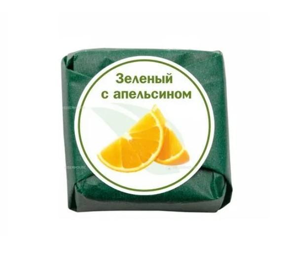 Чай Weiserhouse Зеленый с апельсином прессованный кубики 100 штук 500 гр., картон