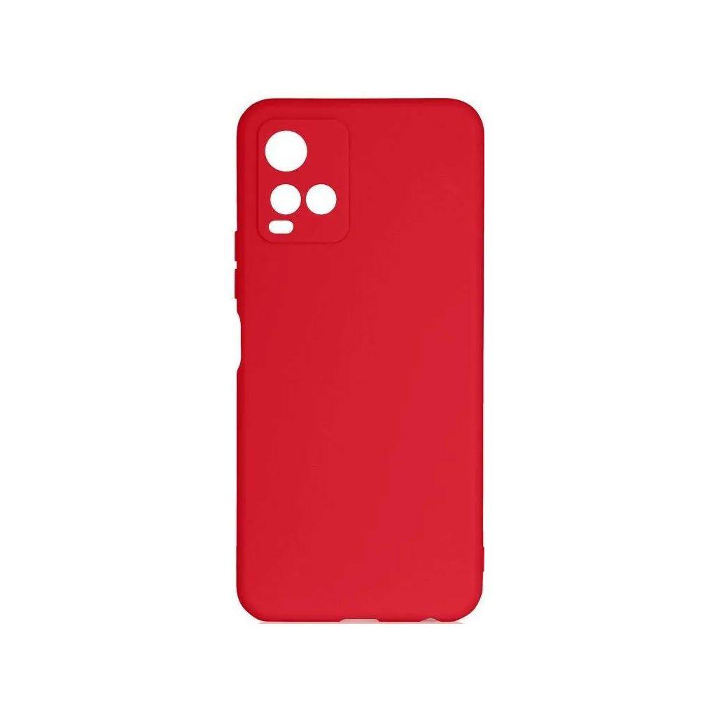 Чехол (клип-кейс) DF vCase-06, для Vivo Y21/Y33s, красный [vcase-06 (red)]