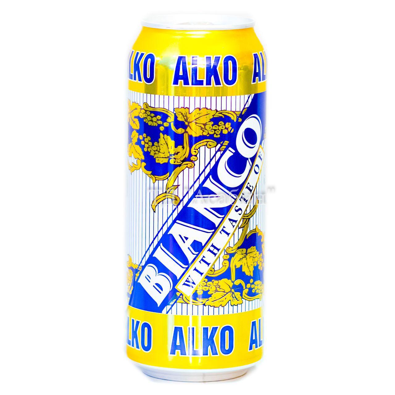 Напиток пивной ALKO Blanco 6.9% 500 мл., ж/б