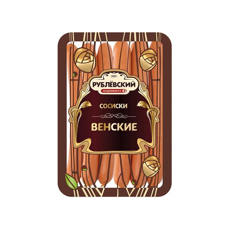 Сосиски Рублевский Венские 330 гр., вакуум