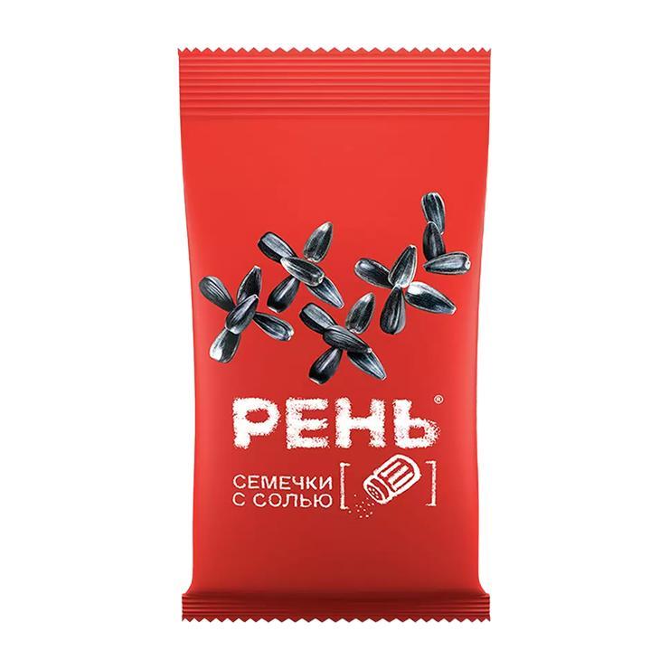 Семечки Рень подсолнечника жареные с солью 300 гр., флоу-пак