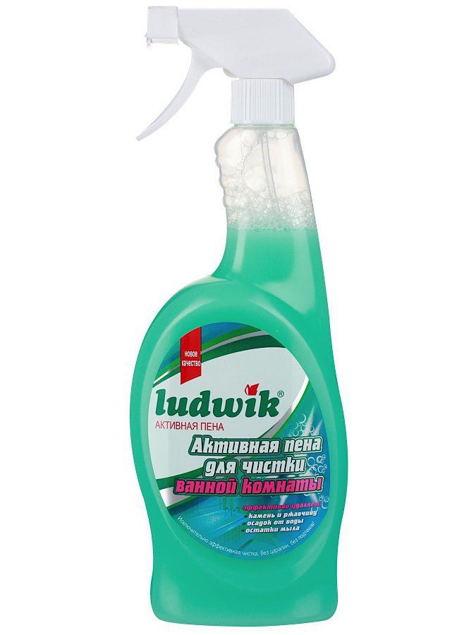 Активная пена для ванной комнаты Ludwik, 750 мл., пластиковый флакон с дозатором